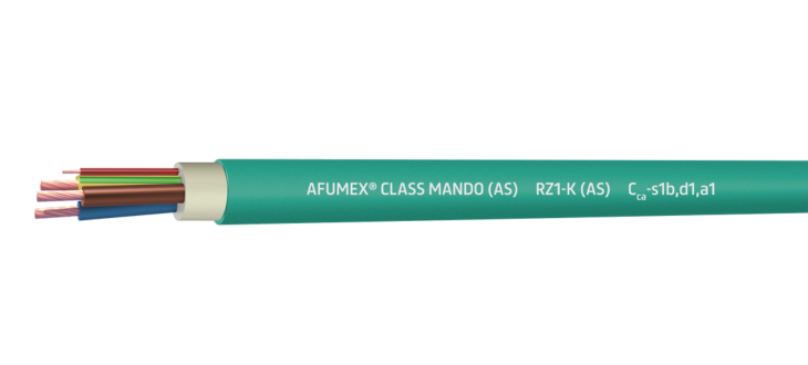 PRYSMIAN CABLES SPAIN, S.A. AFUMEX NAU e-SenS XAOTCUA CL5 VFD 1,8/3kV (EMC) (CTA CU + TR CU), AFUMEX NAU e-SenS XAOTCUA CL5 VFD 1,8/3kV 3x+3G (EMC) (CTA CU + TR CU), AFUMEX NAU e-SenS XOTCUA CL5 VFD 1,8/3kV 3x+3G (EMC) (POL/AL + TR CU)