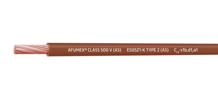 Afumex Class 500V (AS) | ES05Z1-K TYPE 2 (AS) |Cca-s1b,d1,a1