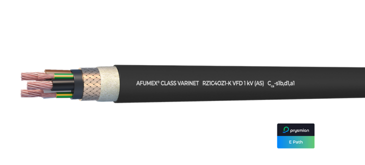 AFUMEX Class Varinet VFD 1kV (AS) | RZ1C4OZ1-K (AS) | Cca-s1b,d1,a1
