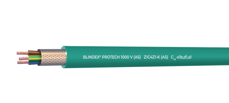 BLINDEX PROTECH 1000 V (AS) | Z1C4Z1-K (AS) | Cca-s1b,d1,a1