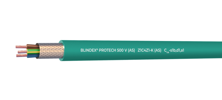 BLINDEX PROTECH 500 V (AS) | Z1C4Z1-K (AS) | Cca-s1b,d1,a1