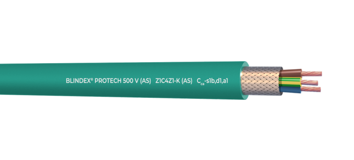BLINDEX PROTECH 500 V (AS) | Z1C4Z1-K (AS) | Cca-s1b,d1,a1